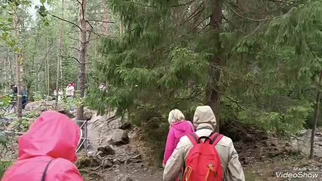По Карелии.
