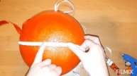 Новогодний шар на ёлку. Игрушки на ёлку .Поделки Из Пенопластовых Шаров