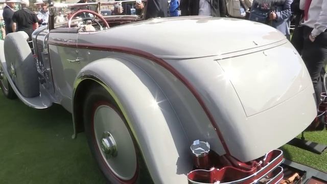 1928 Mercedes-Benz Saoutchik S Type wins Best of Show title at the Pebble Beach Concours d'Elegance