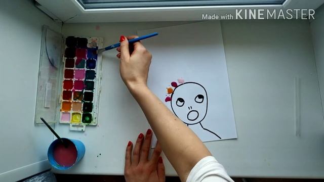 "Разноцветные волосы" дыхательная гимнастика. Развитие речи.