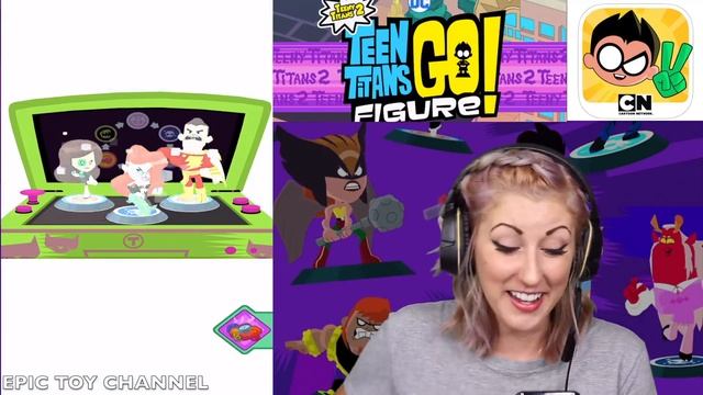 TEENY TITANS 2 Teen Titans Go Figure with Shazam & Batman Beyond Alfred Championship at Wayne Manor