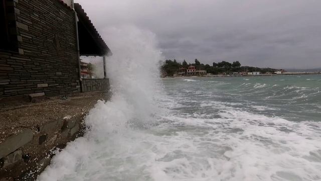 зима на Эгейском море