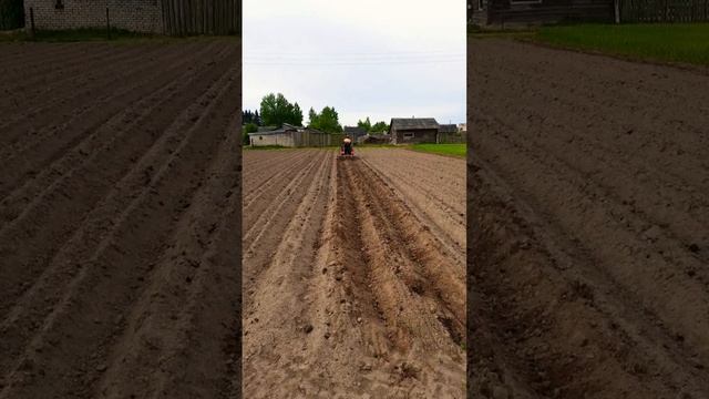 Слепое окучивание.