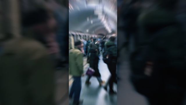 Железный дровосек в метро