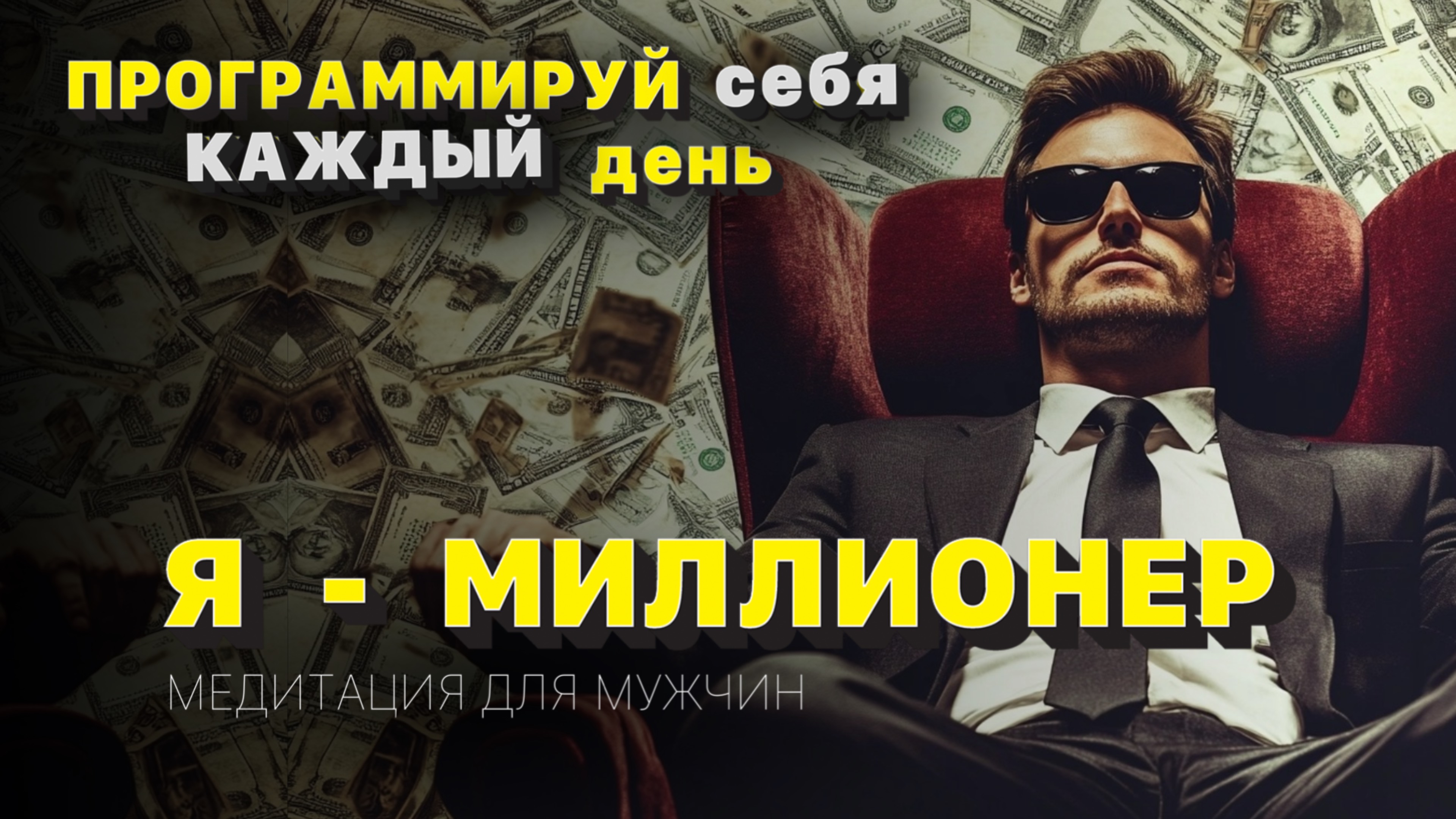 стань МИЛЛИОНЕРОМ изменив СВОЕ МЫШЛЕНИЕ и УСТАНОВКИ медитация для мужчин АКТИВИРУЙ СВОЮ ХАРИЗМУ