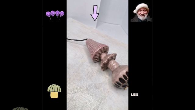 Резьба по дереву поганка