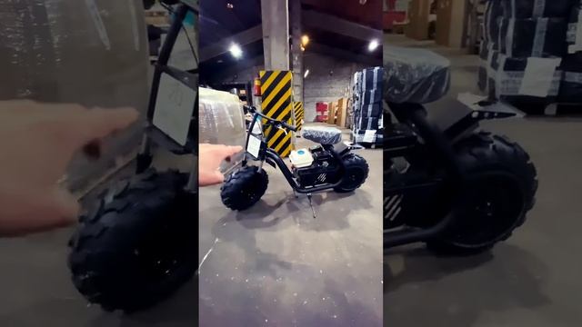 Мини-байк. B’R-Bike. Пушка заряжена. На стиле муар 7,5 сил  Отправка в Москву