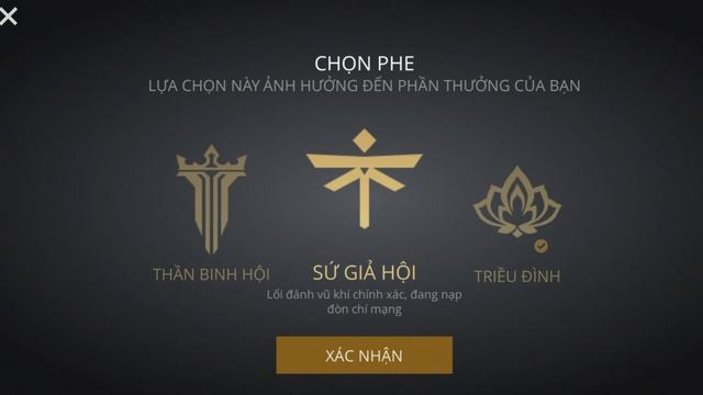 Chọn phe nào trong Shadow Fight 3, ưu điểm nhược điểm như nào ?