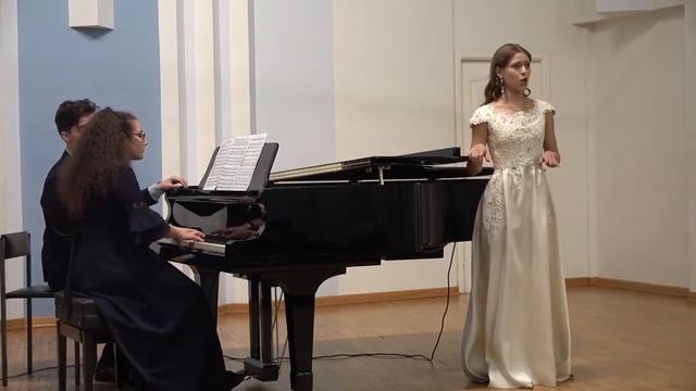 Елизавета Васюкова (гнесинка) — романс «На раздолье небес»