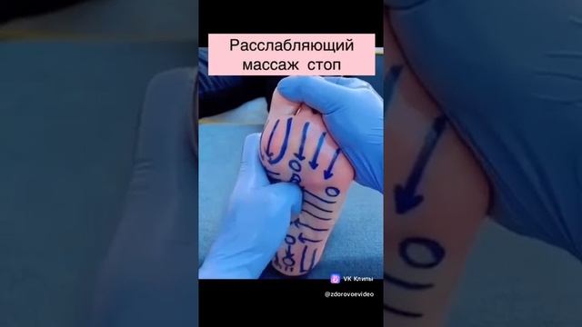 массаж стоп