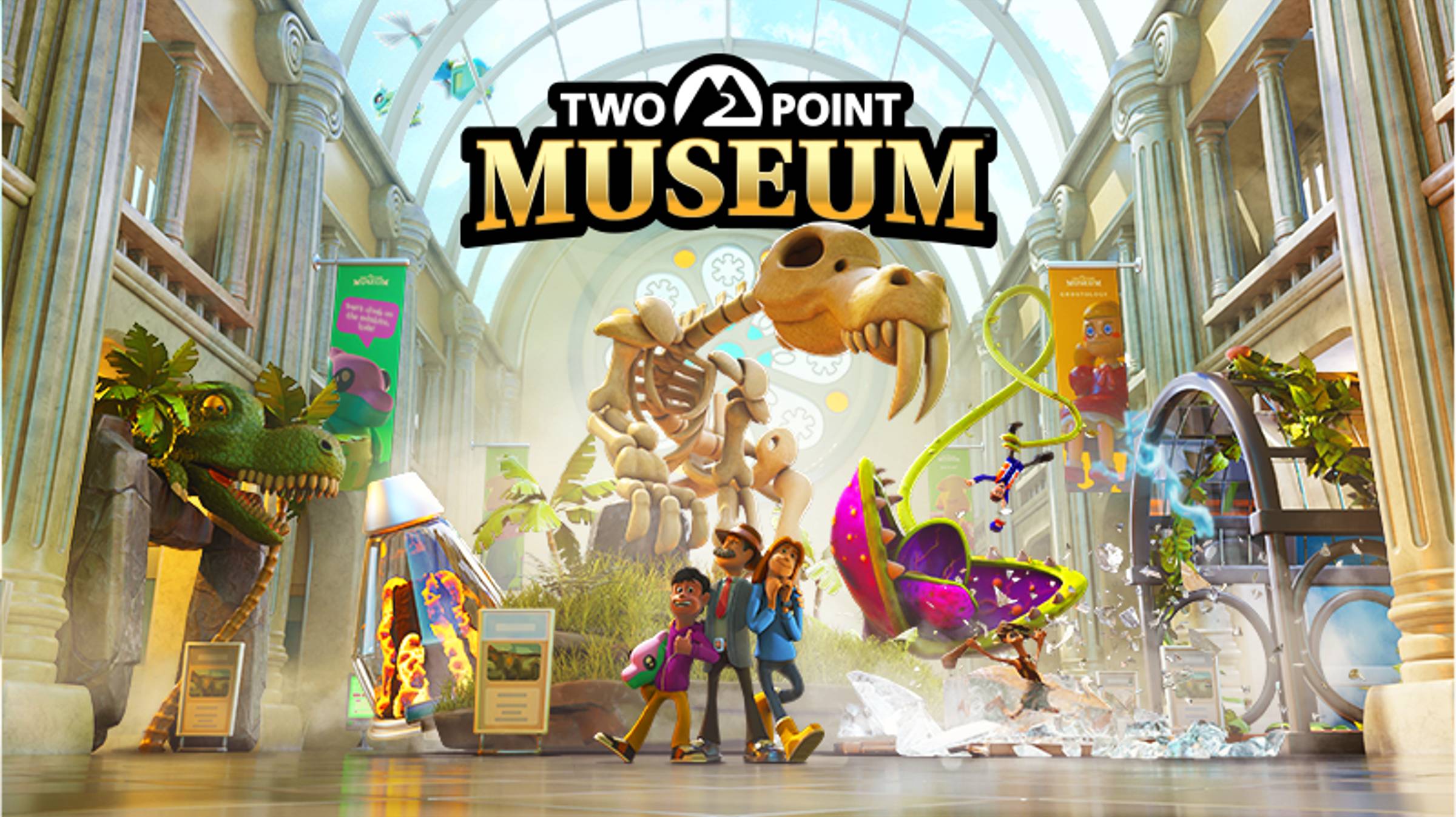 Новый трейлер музейного менеджмента Two Point Museum