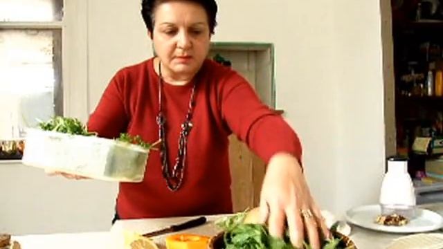 Тыквенный салат (Squash salad)