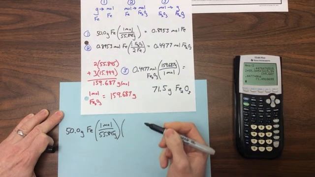 Chemistry 320: Solving Stoichiometry grams to grams Problems