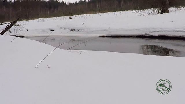 Зимняя tenkara. Ловля на нимфу зимой.
