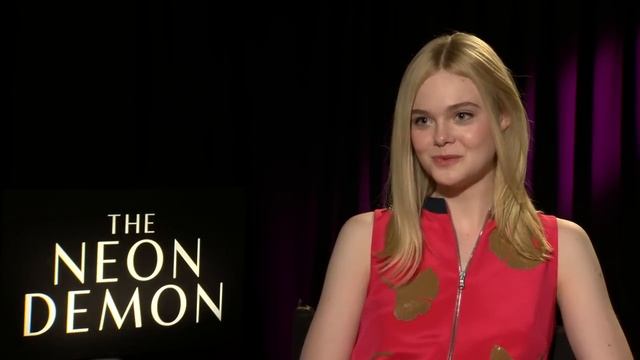 The Neon Demon: Elle Fanning "Jesse" Official Movie Interview | ScreenSlam