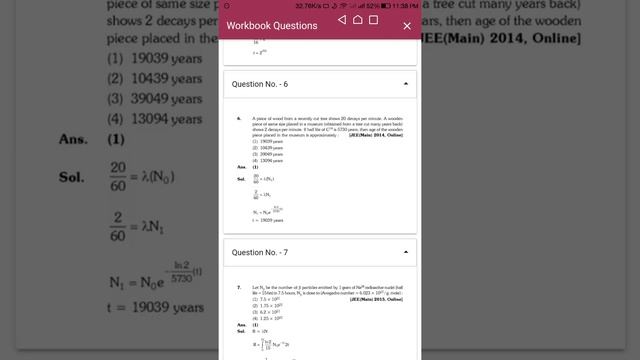 ALIEN IIT JEE module (Nucleus) questions with solution. watch 0.25x