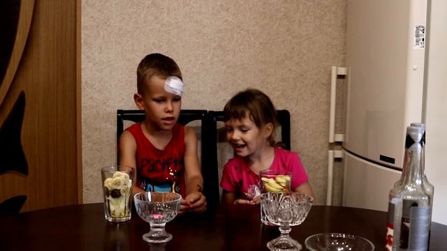 Смузи Челлендж // Denis&Natasha