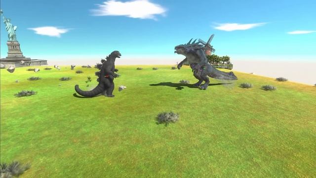 Dinosaurs Evolution To Face ARK King Titan Monster - Animal Revolt Battle Simulator
