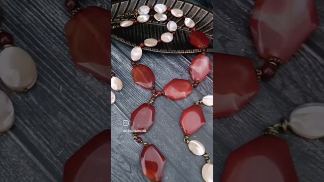 Комплект " Сердоликовый свет" Переделка для Ирины из Нью-Йорка