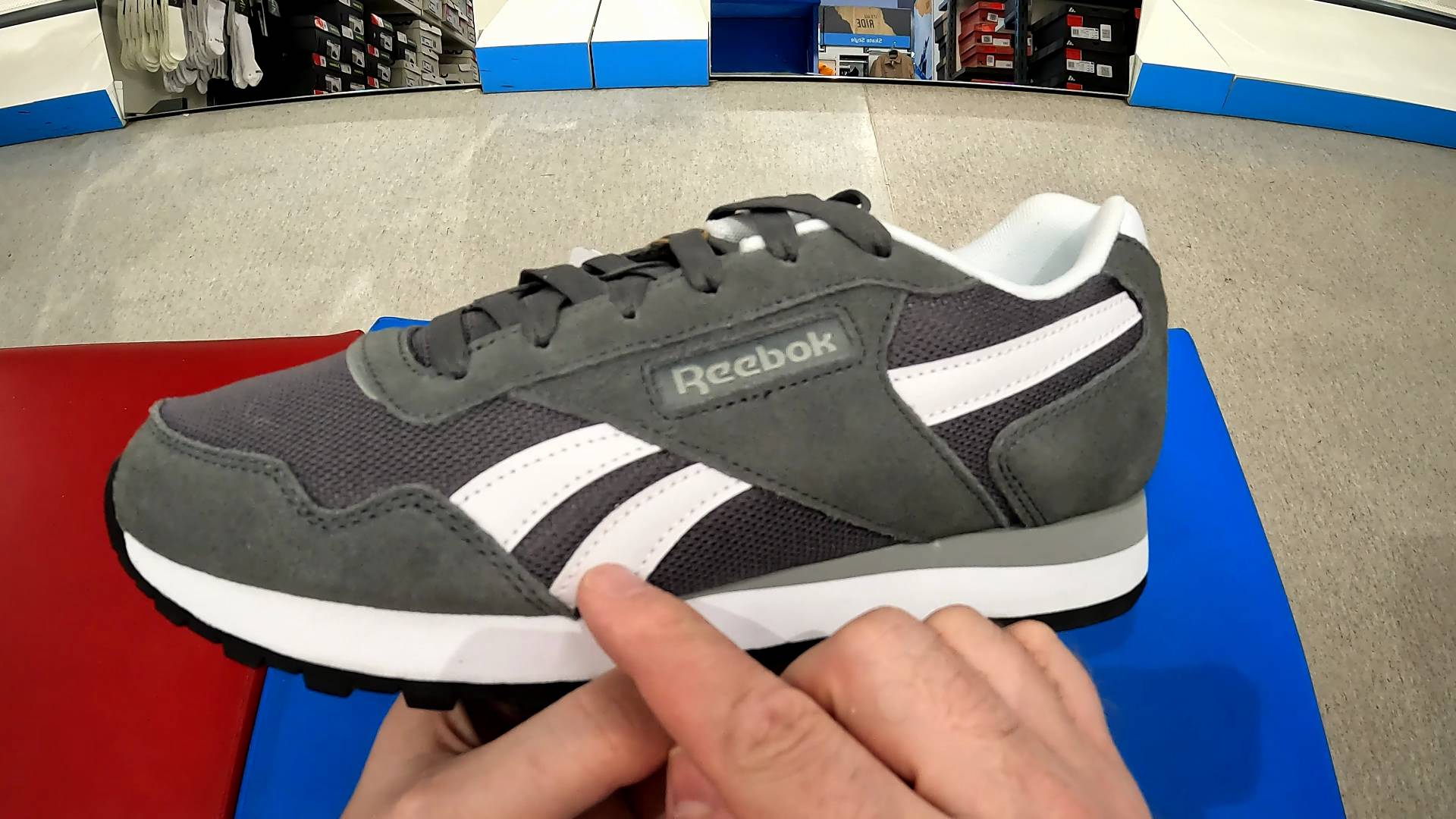 Кроссовки мужские Reebok Glide ( Обзор и Примерка )