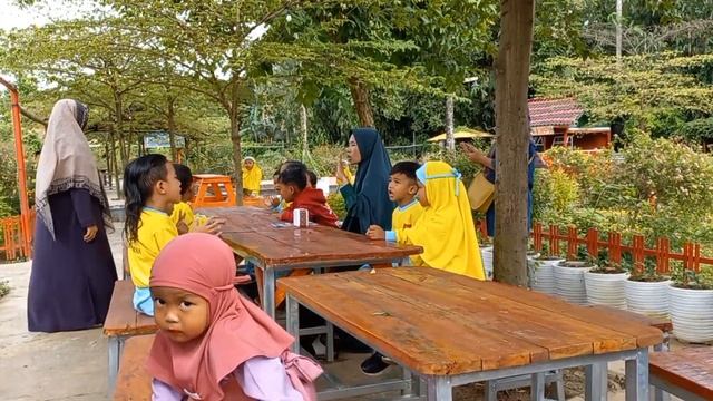 TIQLAL BELAJAR OUTDOOR DI TAMAN LANTANA GADINGREJO #taudsaqu