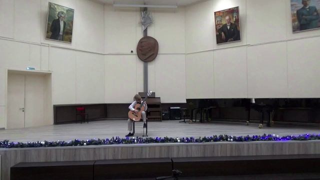 ДМШ Листа Стародубов Андрей Отчетный концерт ВАО Диенс Tango en skai