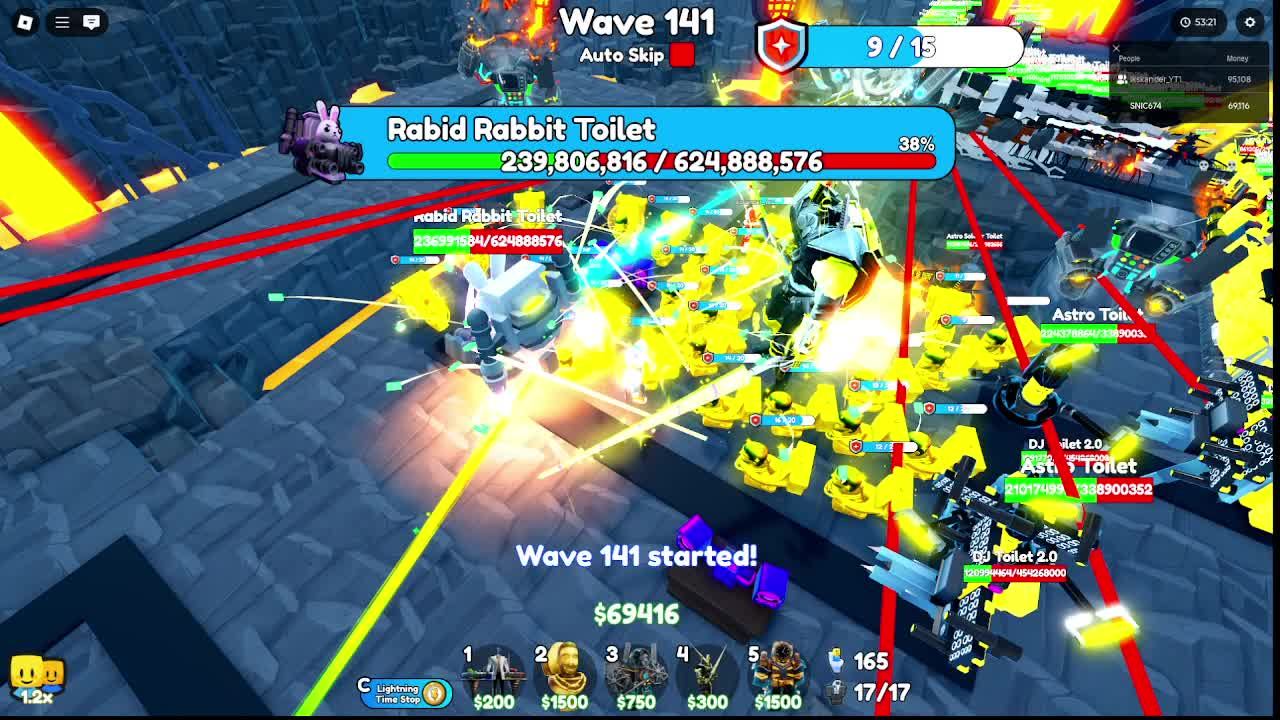 раздача в туале товер девенс и играем в pvp или эндлес