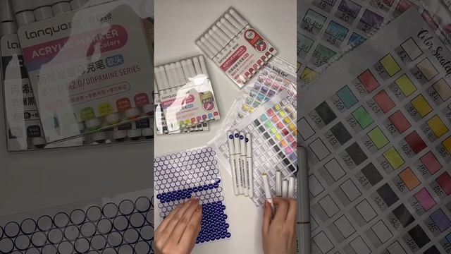 Нумерация маркеров ч.2 #coloring #disney #coloringbook #art #markers #акриловыемаркеры