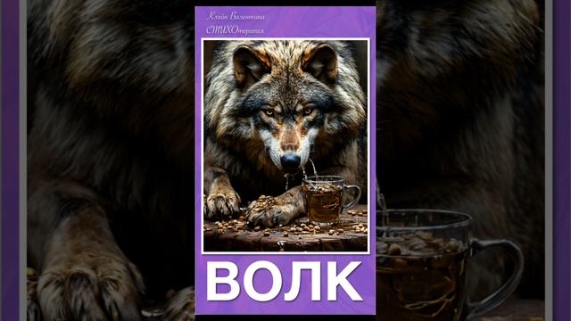 Волк. Стихи читает автор: Кляйн Валентина.
