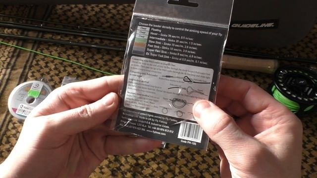 Сменный тонущий конец и полилидеры для  Guideline Kispiox Switch.