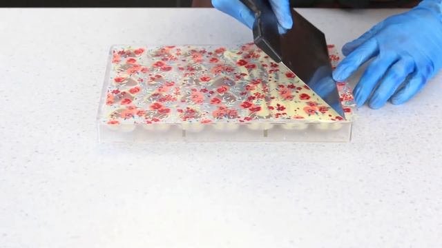 How to Use a Transfer Sheet on Chocolate