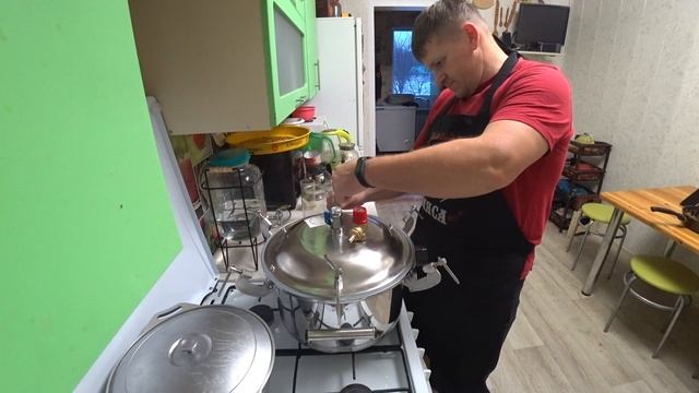 Автоклав Вятич 13 литров / Готовим на пару!