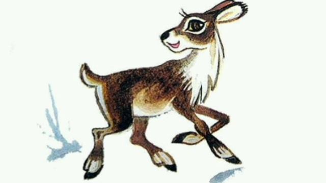Как оленёнок друга нашёл. (малышам). Ненецкая сказка, народов России.