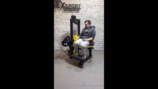 AG-030 — Грузоблочный тренажер квадрицепс-машина | DEXsport