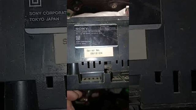 основная неисправность видео магнитофона SONY , и не только