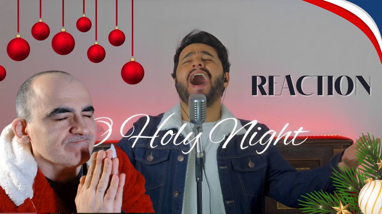 O Holy Night - Gabriel Henrique ( Cover Mariah Carey)║ Réaction Française !