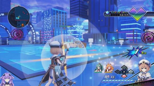 Neptunia VertualStars Part 2 (PS5) Different Characters + First Boss