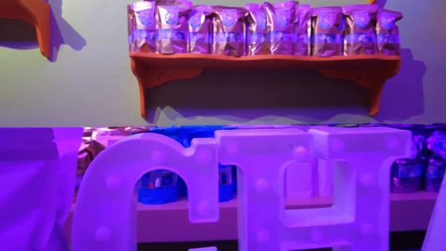 Neon playground + slime room at Dream Lab // Elle x Kerrigan