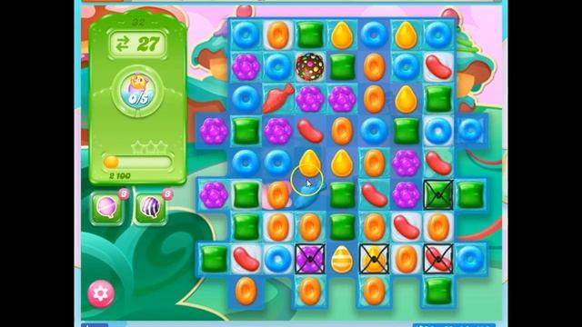 Candy Crush JELLY, Level 32 Audio Talkthrough, 0 Boosters