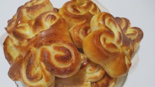 Пушистые сахарные булочки на кефире! ! Вкусная домашняя выпечка!