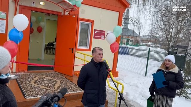 В селе Альмендерово Апастовского района открылся новый ФАП