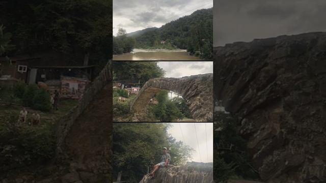 Летние воспоминания: Водопад, медитация, мост царицы Тамары и дорога под облаками в Грузии