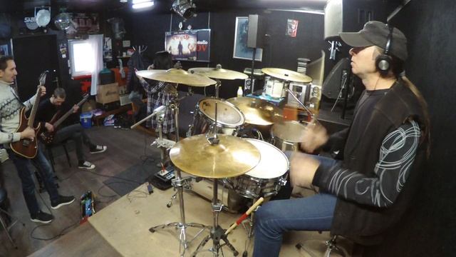 Highway To Hell - AC/DC Cover (Репетиция/DRUM CAM)