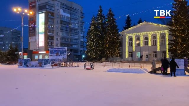 Бердск принарядился в преддверии Нового года