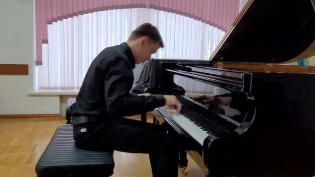 Ц. Гайдн - соната Es dur Hob XVI: 49, 1 часть