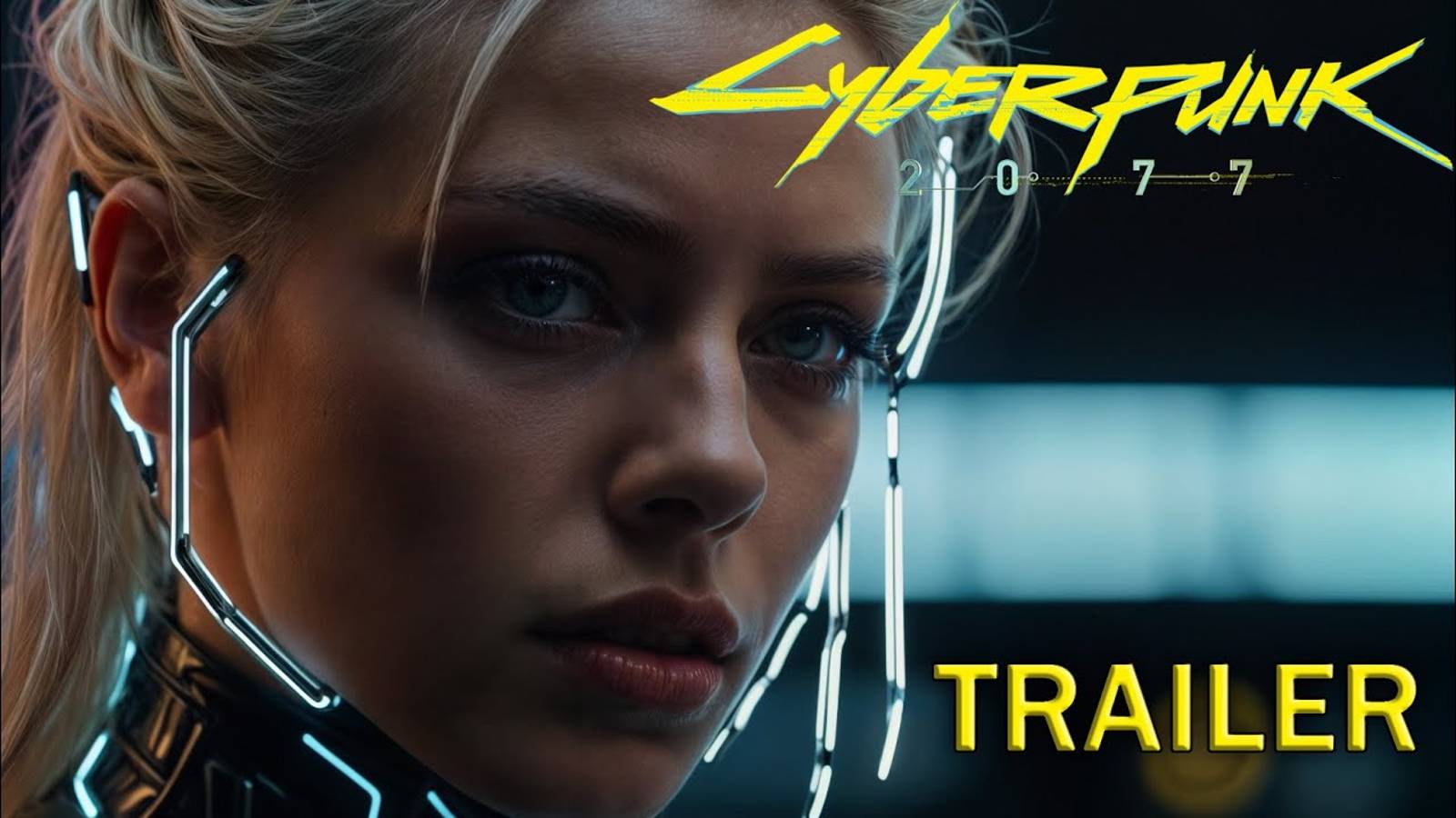 Hot Pursuit in CYBERPUNK 2077 Movie Trailer | AI Concept 4k