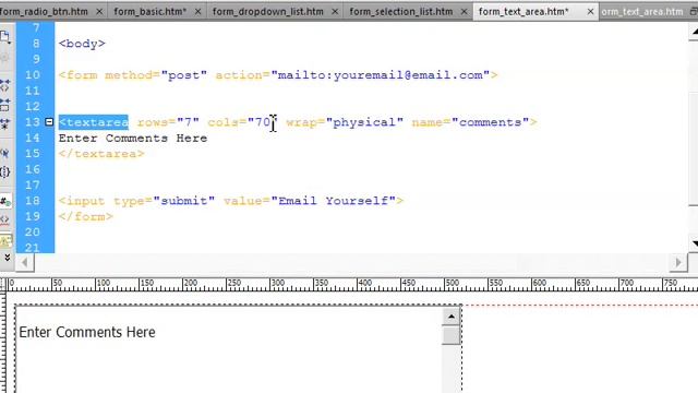 Large Text Input