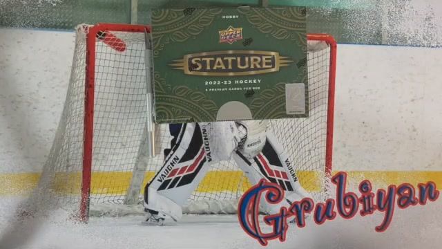 Бокс-Брейк 1 Hobby box 2022-23 Upper Deck Stature Hockey. Драфт