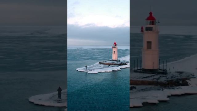 Знаменитый Токаревский маяк во Владивостоке