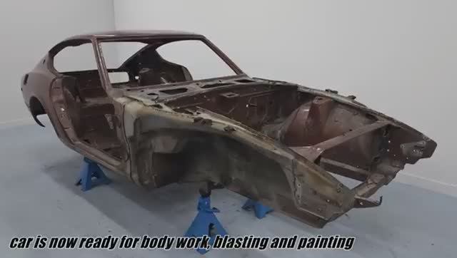 Обновление автомобиля Datsun 240Z (Часть 1) - Полная Разборка